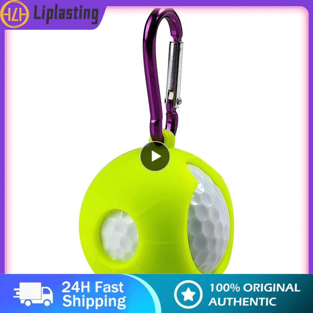 

Golf Storage Key Chain Silica Gel Storage Case Not Easily Deformed Easy Storage Silicone Ball Cover Ball Cover Small Footprint