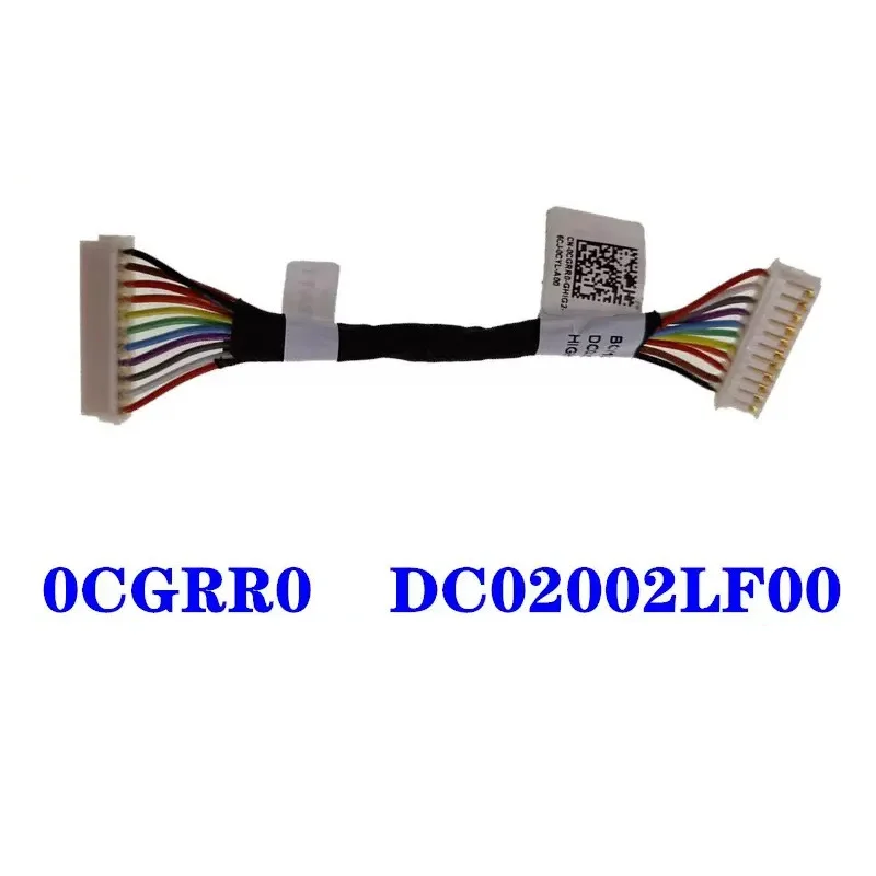 Новый настоящая аккумуляторная батарея для ноутбука кабель для подключения для Dell Inspiron 15R 7466 7467 7566 P78g 0CGRR0 DC02002LF00