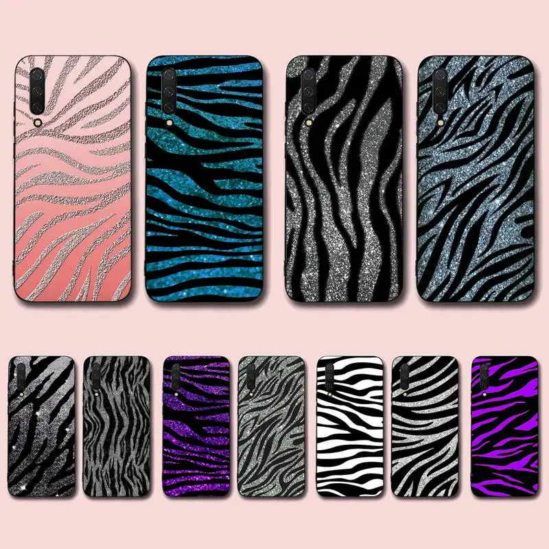 

Zebra Print Phone Case for Xiaomi mi 5 6 8 9 10 lite pro SE Mix 2s 3 F1 Max2 3