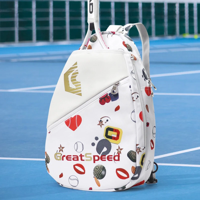 Greatspeed Tenis Racket Backpack with Sneakers Compartment 2 in1 Shoulder Sports Bags Kids Badminton Tennis Bag