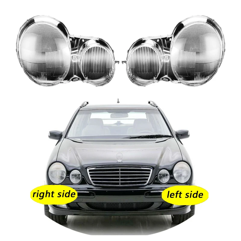 

Прозрачная накладка на переднюю фару Benz W210 2002-2004 E-Class E300 E260