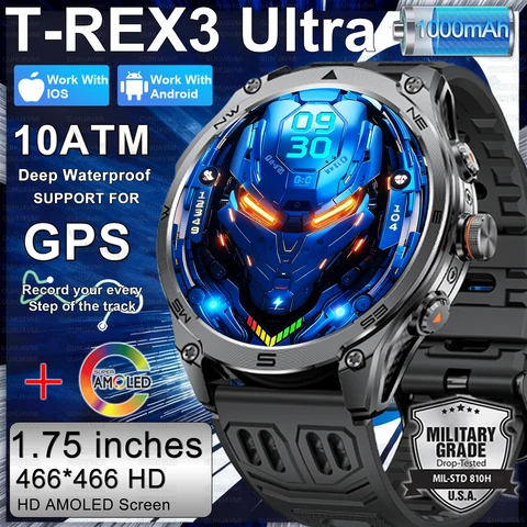 T-Rex 3 Ultra Умные часы для мужчин