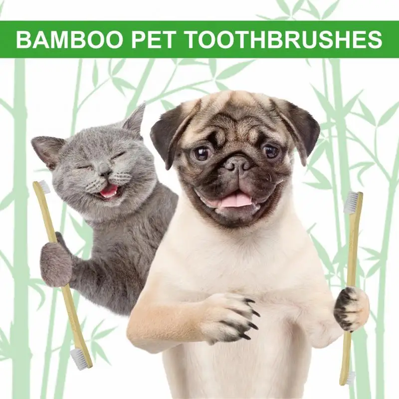 

Освежитель для чистки зубов с двумя головками, мягкий освежитель для собак и кошек, защита полости рта, товары для домашних питомцев