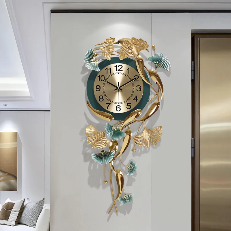 

Bedroom Living Room Wall Clock Free Shipping Digital Metal Wall Clock Unusual Design Luxury Reloj De Pared Home Decor Modern