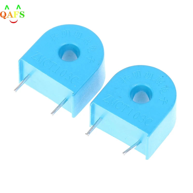 

1 Pcs 5A/5mA Sensor Current Transformer ZMCT103C Micro Precision Blue Current Transformer