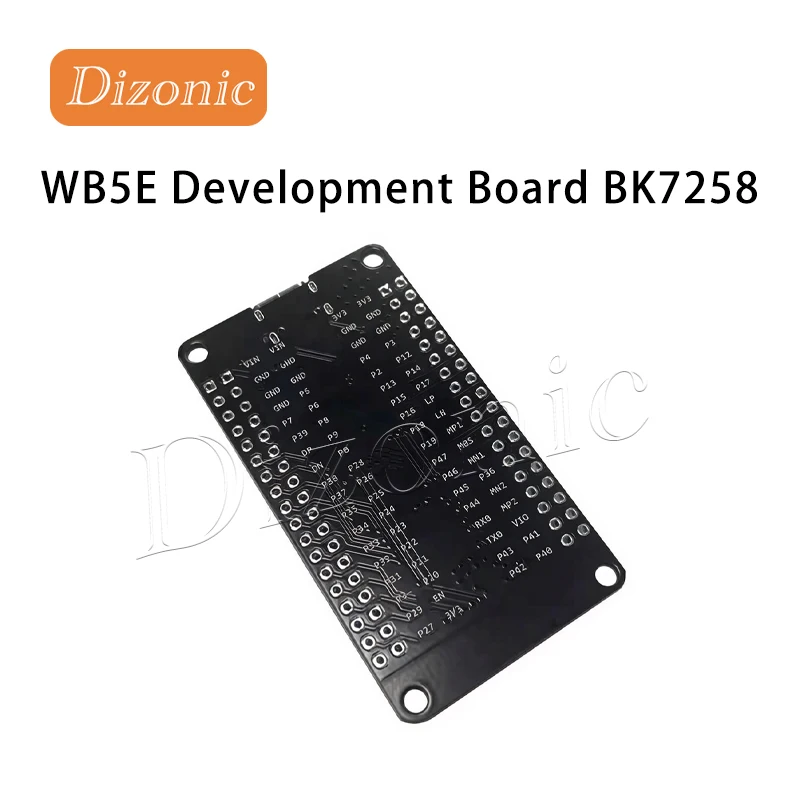 Фото Плата разработки Dizonic The NiceMCU WB5E оснащена встроенным чипом BK7258, модулями Wi-Fi и Bluetooth, и поддерживает Arduino. №2