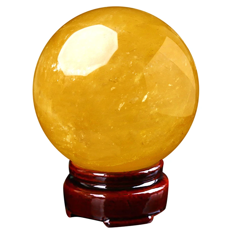 

Yellow Crystal Ball Transfer Ball Lucky Yellow Crystal Ball Seven Star Array Home Hotel Company Decoration