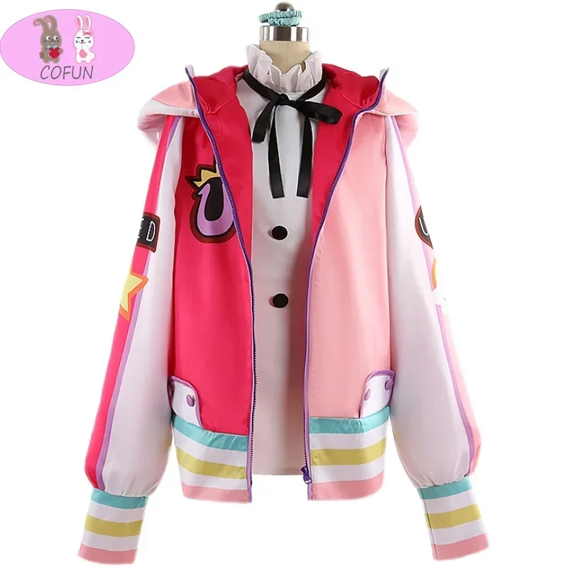 Аниме 1 PIECE FILM Merah UTA Косплей Костюм парик Панjang Комплект контексты dan Ungu Hairpin Sintetis