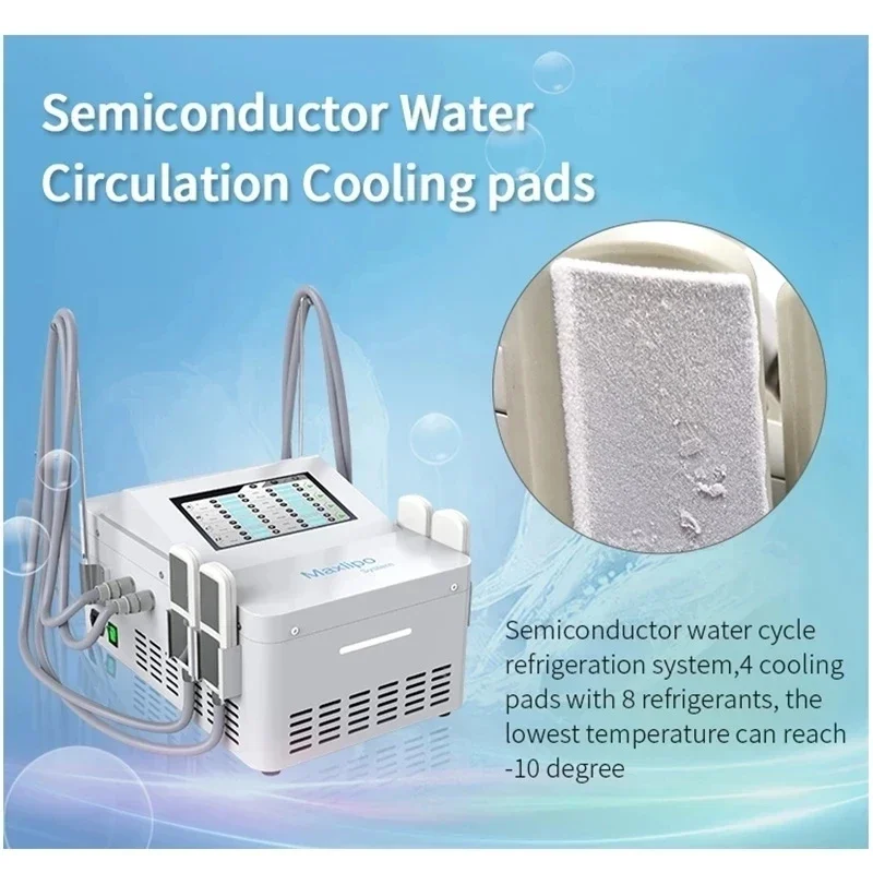 Неинвазивный Cyro EMSlim 4 охлаждающих пластины устройство для удаления целлюлита