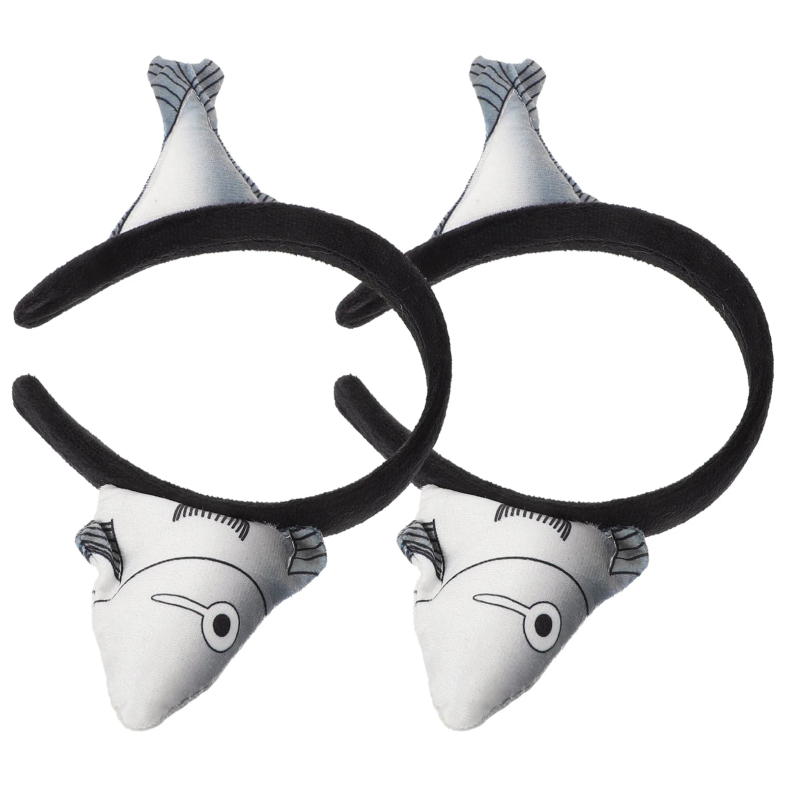 Повязка на голову с соленой рыбой аксессуары для волос товары вечеринок забавные