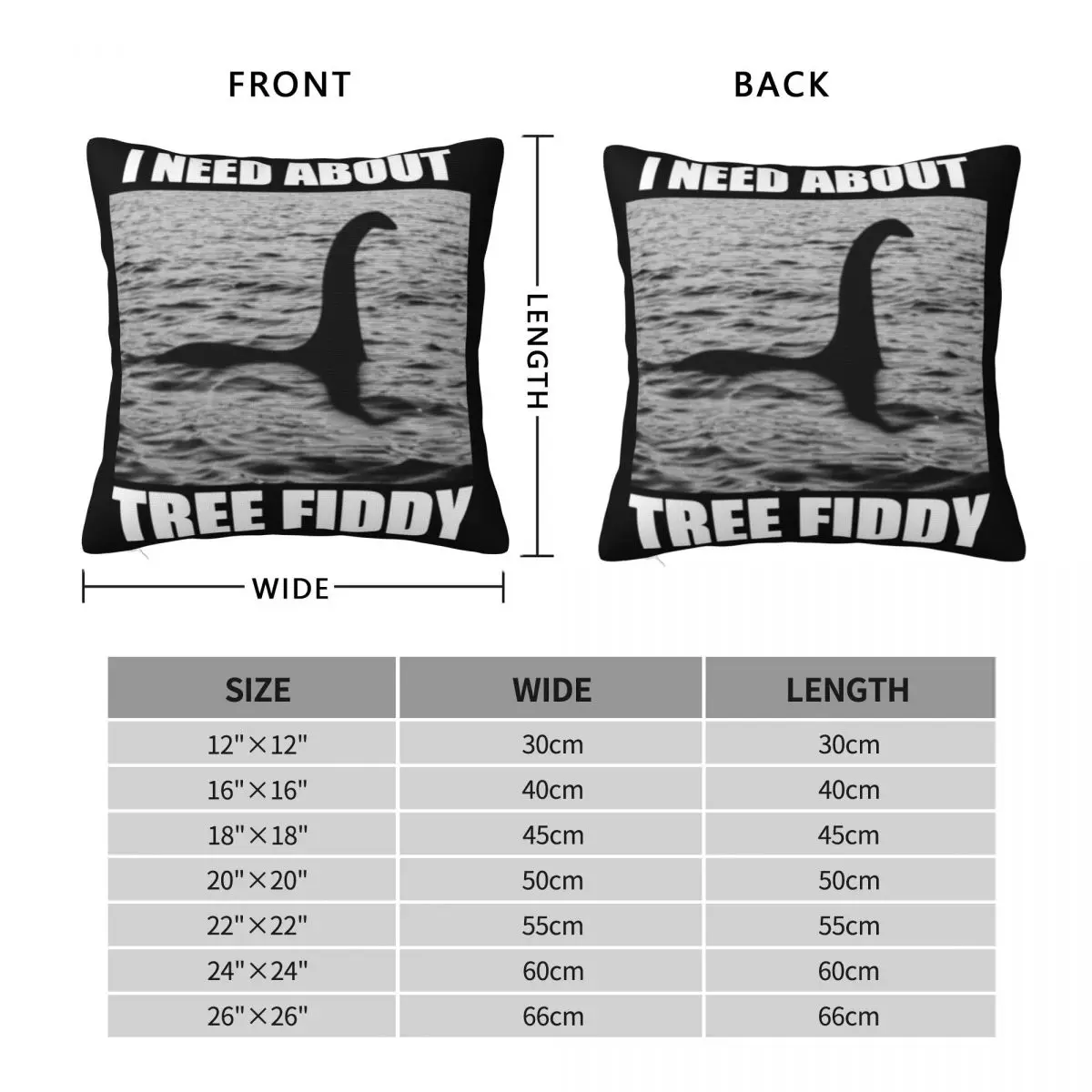 Детская подушка с рисунком дерева