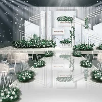 10M/32.8ft PET Wide White Silver Color Mirror Aisle Runner Rug Carpets For Wedding Ceremony Party Decorations Dancing Floor