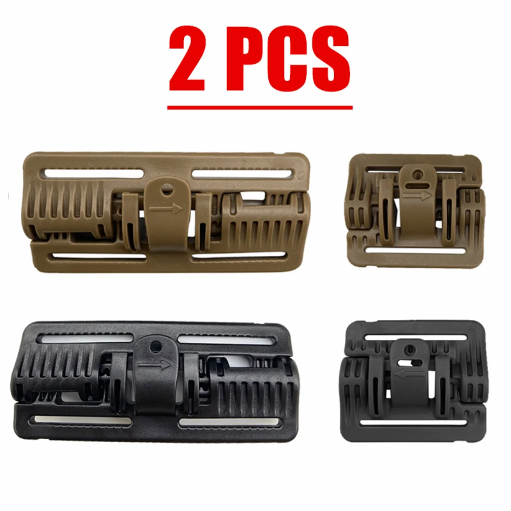 

Vest Quick Fixture Quick Disassembly Tactical Strip Release Buckle Strip Kit Module Tactical Molle Hunting Slider Buckle