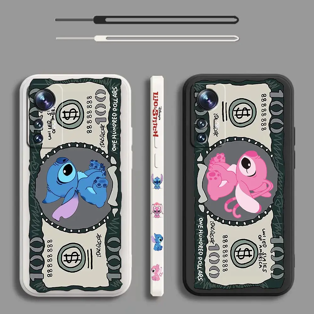 

Money Lilo & Stitch Anime Couple Case For Xiaomi 13 12T 12 11 11T 10 10T 10S 9SE 9 CC9 8SE 8 A3 Lite Pro Ultra Tpro Cover Fundas