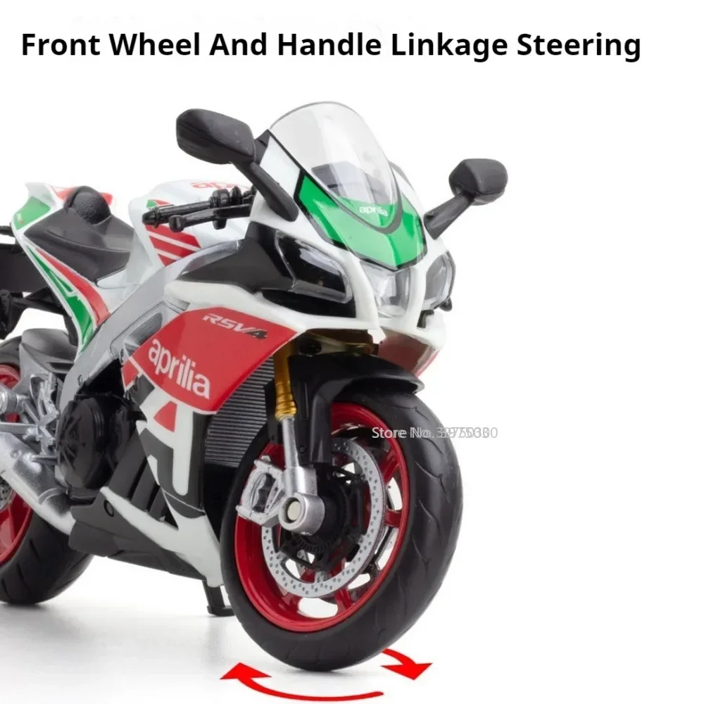 1:12 APULIA RSV4 SUZUKL GSX сплав модель автомобиля игрушки литье под давлением переднее