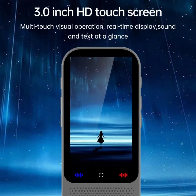 Портативное устройство языкового переводчика S80 Pro с 138 языками, голосовой переводкой, 16, автономный перевод, функция ChatGPT (art.: 3920cdac4b718) - 3920cdac4b718