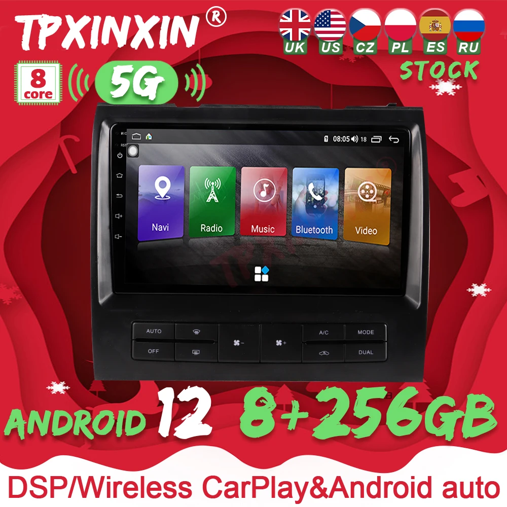

Android 12 Screen Carplay DSP For Lexus LS400 1995-1997 Car Radio GPS Navigation Multimedia Player Head Unit Tape Recorder