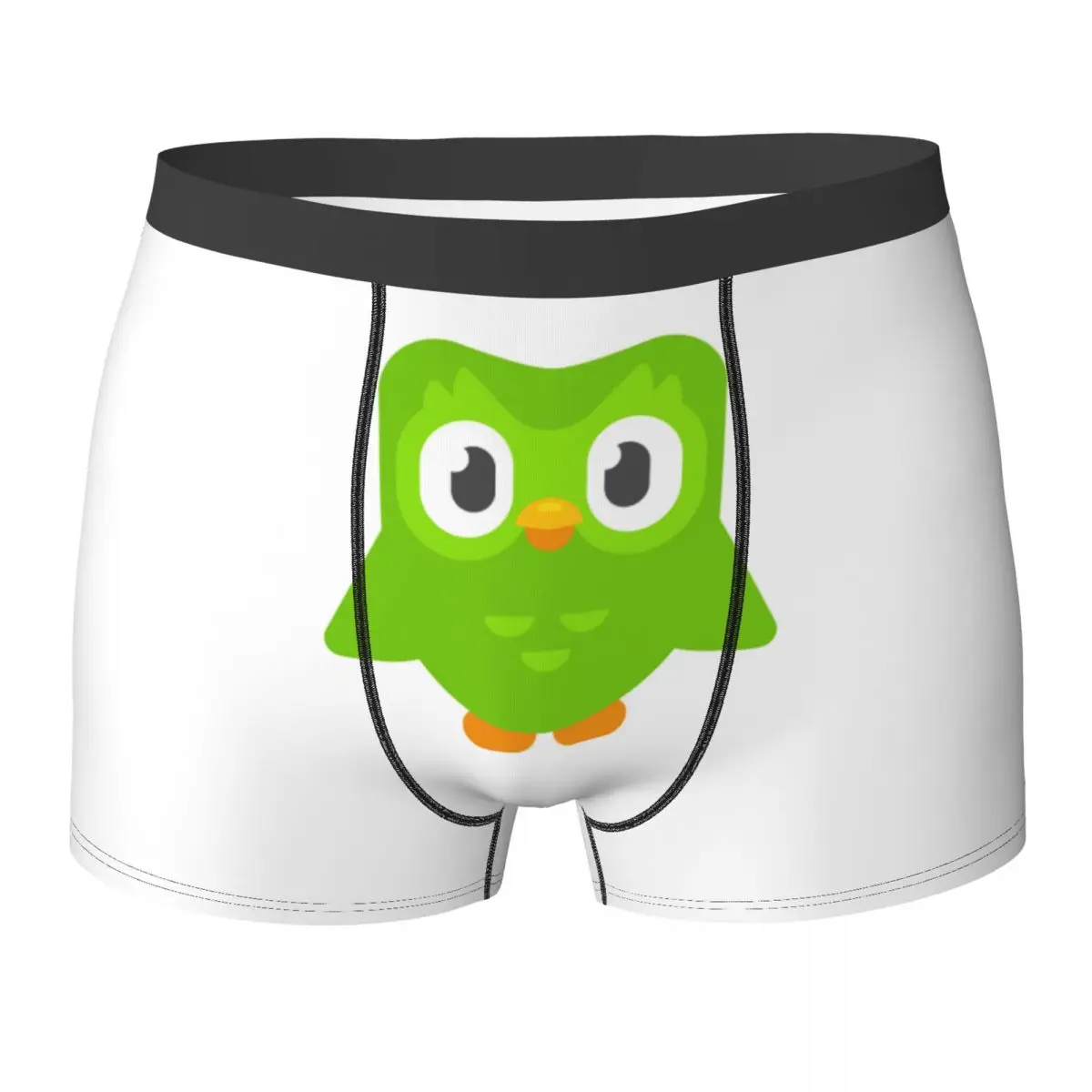 Трусы-боксеры шорты Duolingo Owl Duo мужские дышащие трусы для мужчин подарки бойфренду