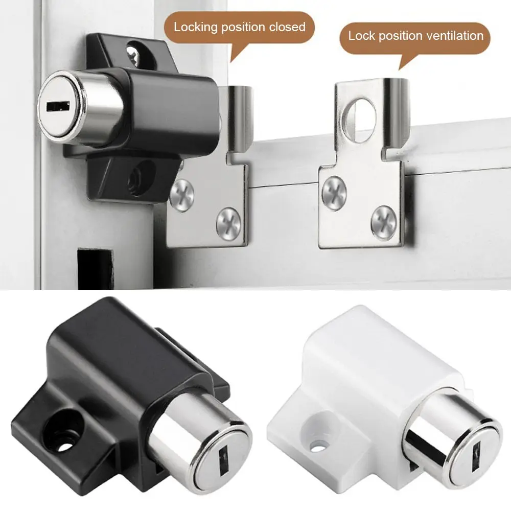 

Window Fixed Buckle Aluminum Alloy Guard Lock Window Lock Push-pull Window Limiter Push-pull Door and Window Door Lock