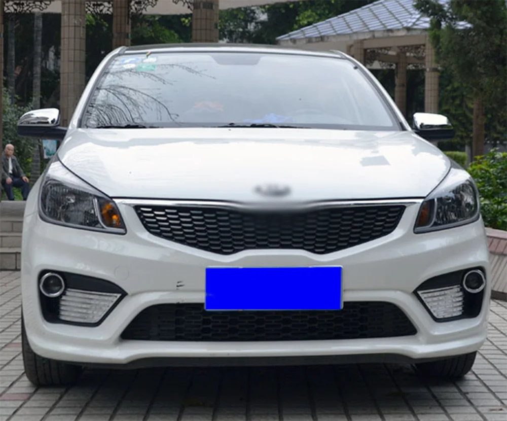 Хромированный корпус для зеркала заднего вида из АБС-пластика Kia K2 2017 2018 2019 2020 2021