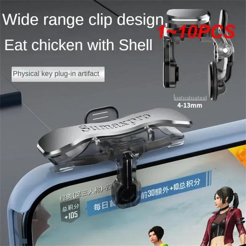 Триггер для мобильных игр PUBG Phone Gaming 6 Finger Trigger Sensitive Shoot Game L1 R1 Aim Keys