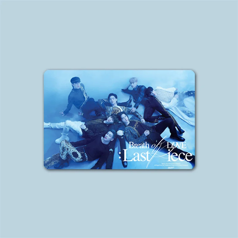 Новый альбом Kpop GOT7 10 шт./компл. оптовая продажа Дыхание любви наклейки для карт