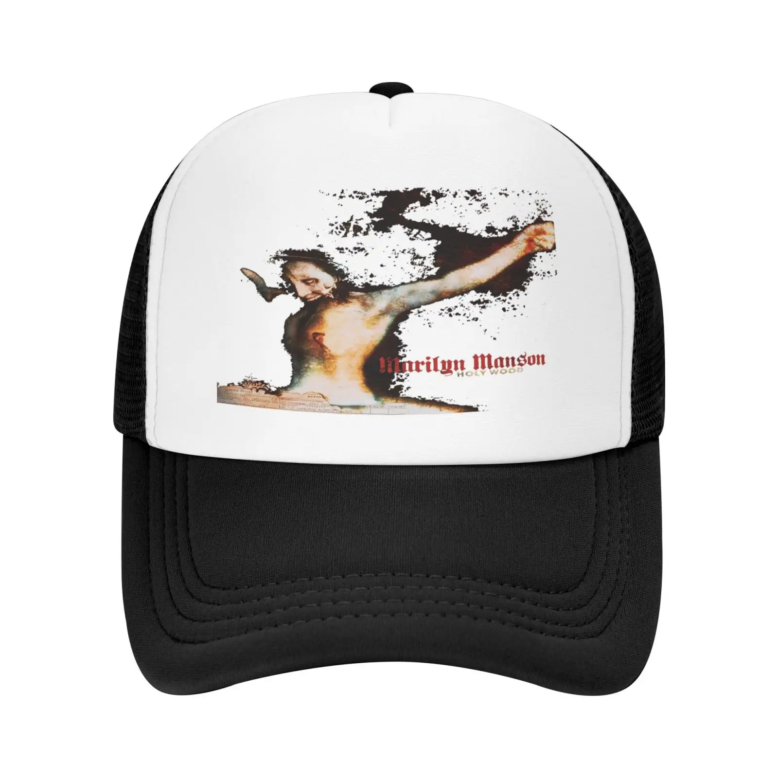 

Кепка Marilyn Manson Holywoodgod Gov Mn Va мужская шапка мужская бразильская Мужская зимняя шапка Кепка для гольфа Кепка-тракер Кепка для приключений время...