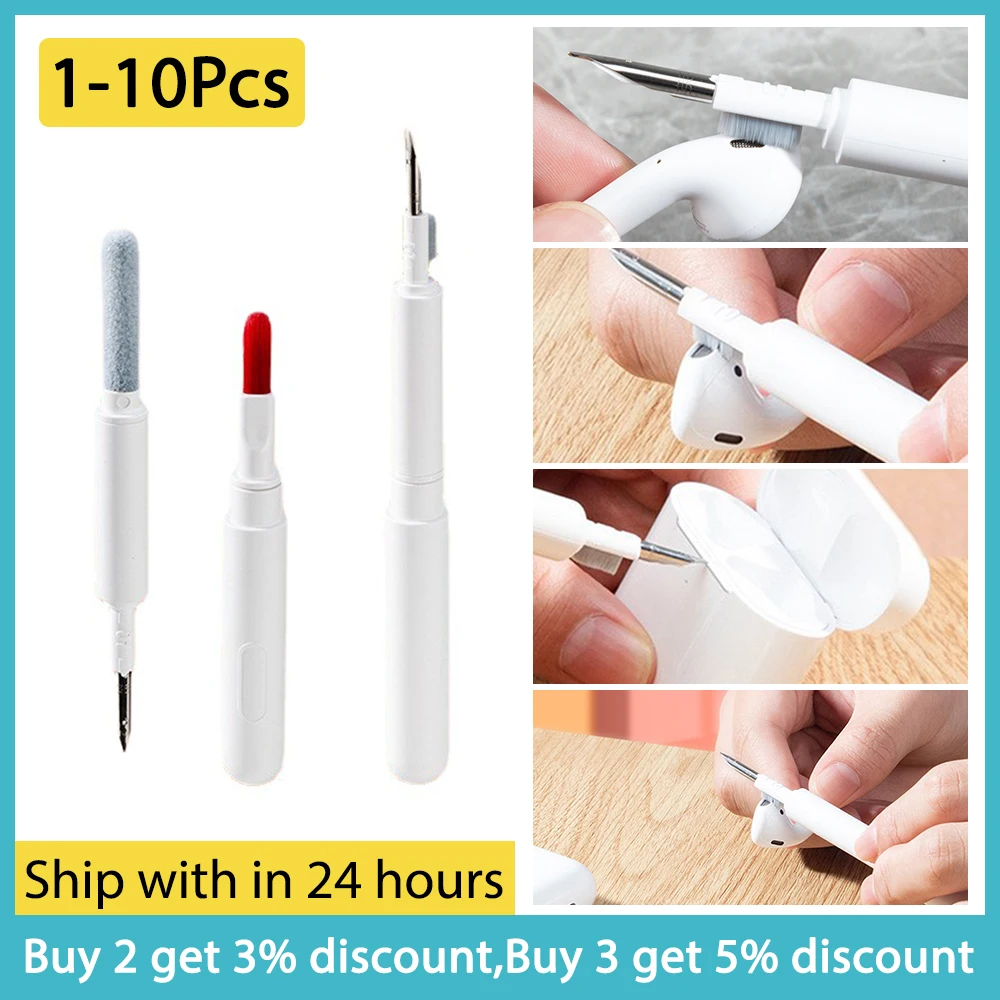 

4 в 1, щётка для чистки наушников