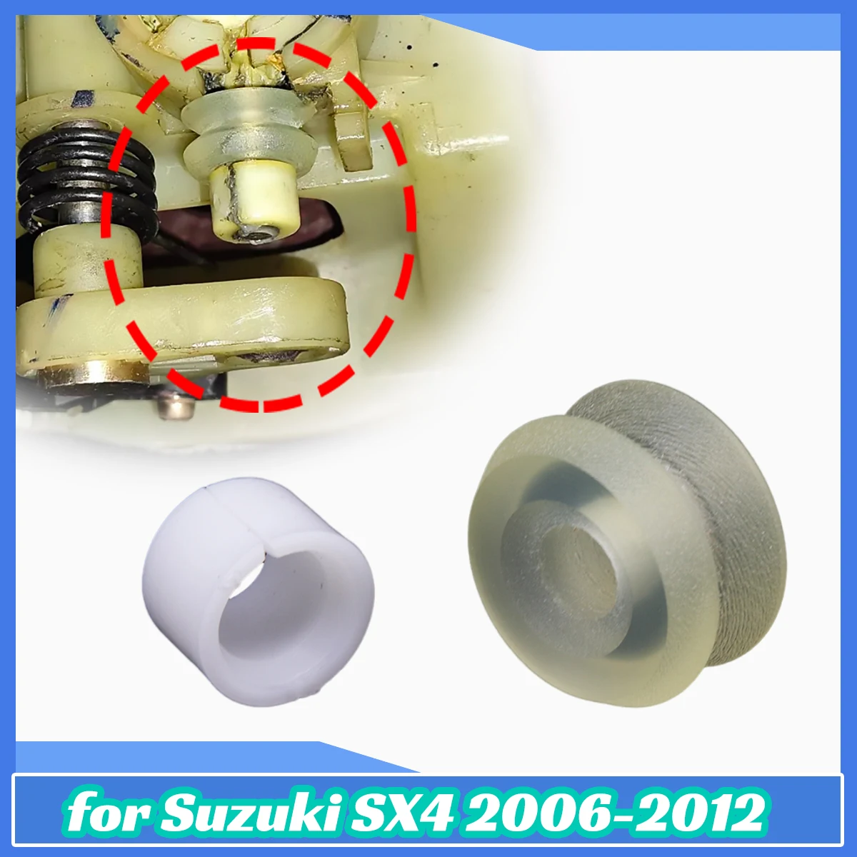 Фото Ремкомплект ручной коробки передач для Suzuki SX4 2006-2012, рычаг переключения передач, поворотная втулка, резиновая втулка, втулка, приводной механизм №1