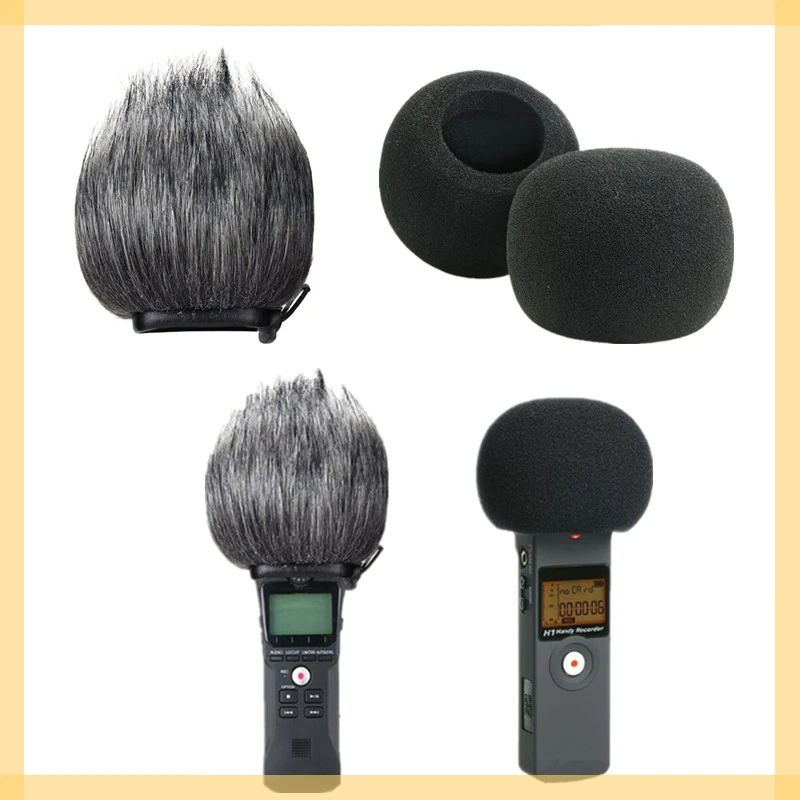 

Windscreen Muff Wind Cover Foam Filter Sponge Microphone Windproof Cover for Zoom H1 Handy Recorder Mic