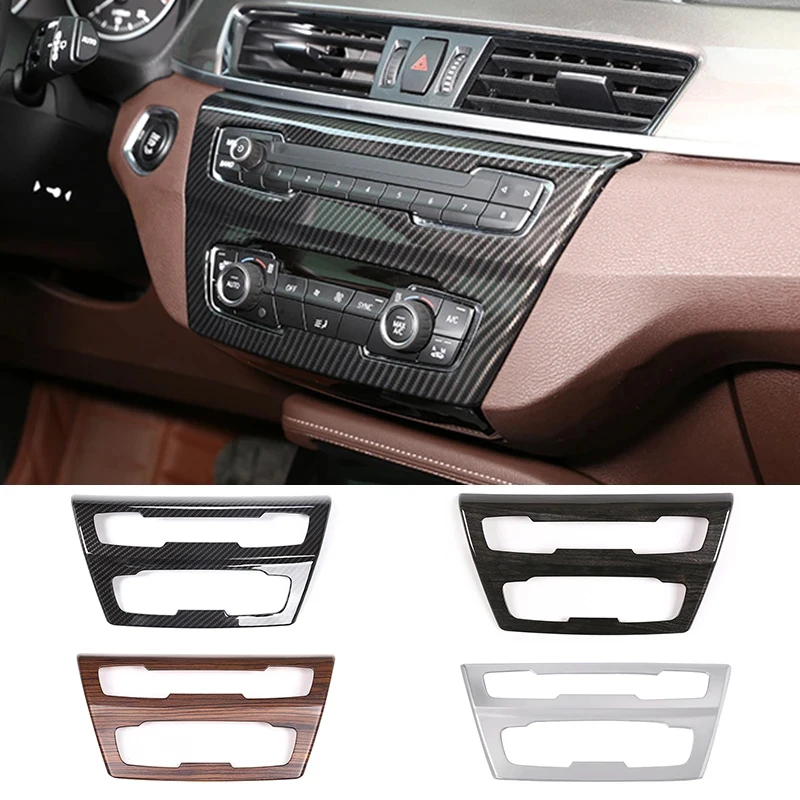 

Для BMW X1 F48 X2 F47 2016-2022 автомобильные аксессуары 4 стиля Автомобильная центральная консоль CD панель декоративная крышка рамка отделка наклейка