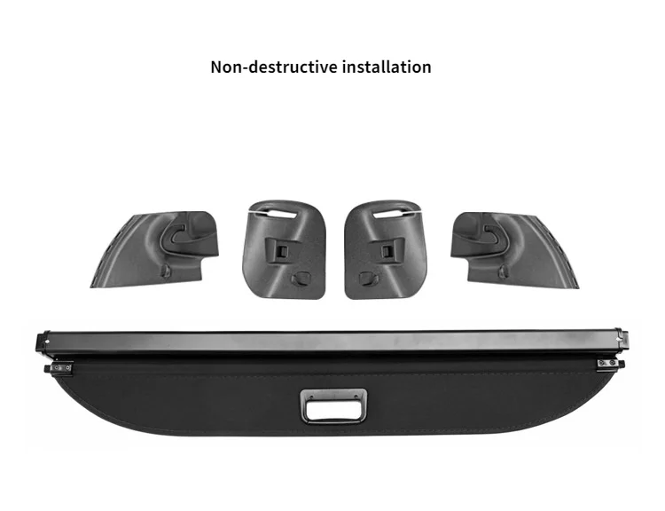 Аксессуары для Tesla MODEL Y строительные шторы материал занавесок задние выдвижной