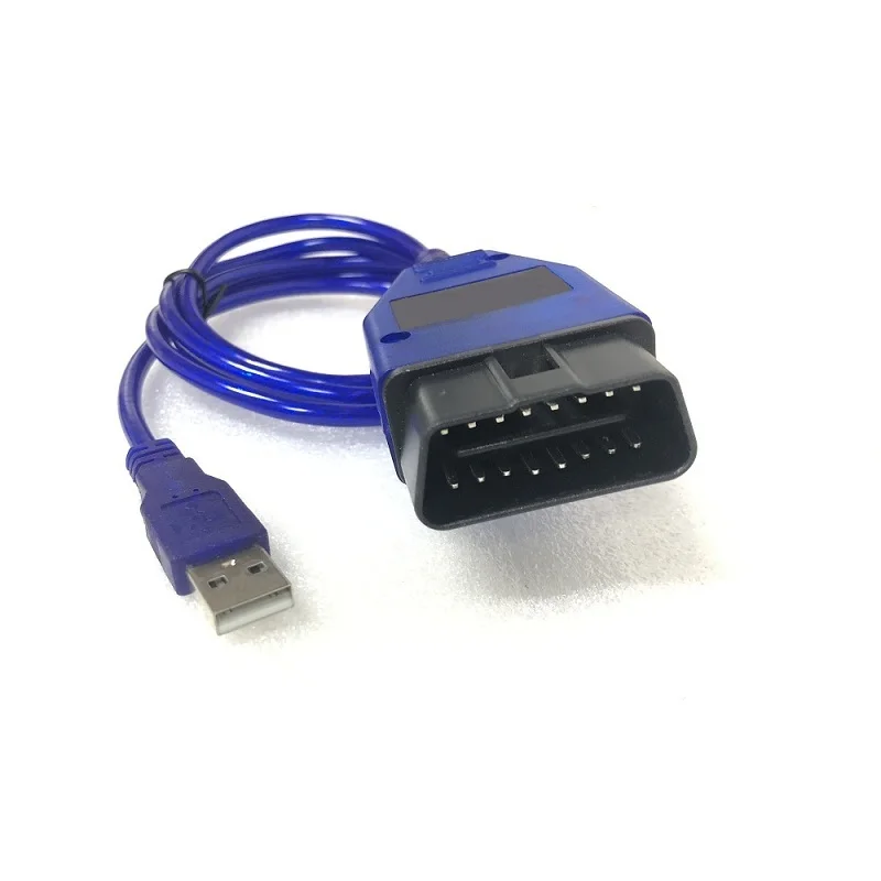 VAG KKL 409 автомобильный диагностический Интерфейс VAG-COM CH340 чип VagCom OBD2 зарядных порта