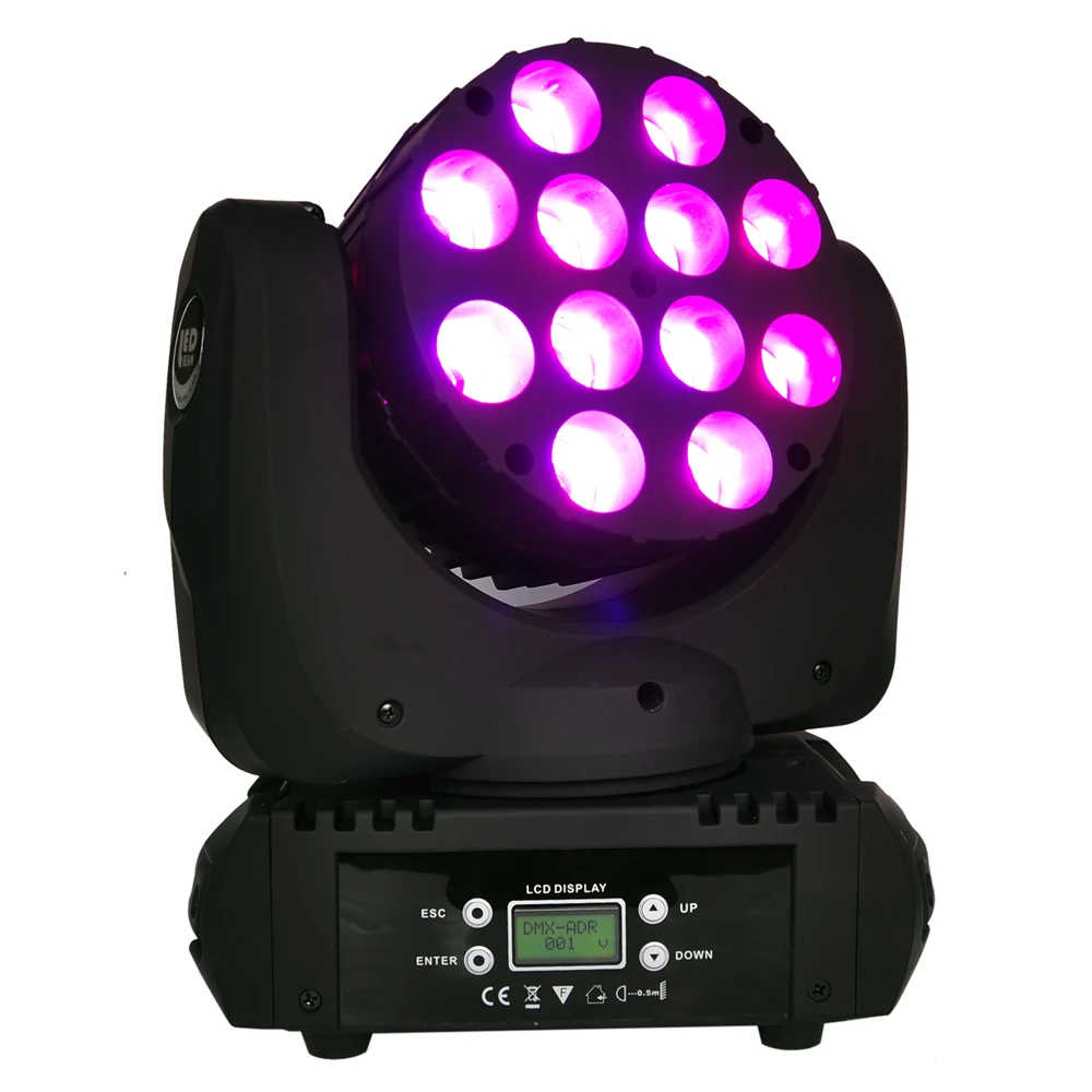 Детская сценическая мини-Подвижная головка TIPTOP 12x1 2 Вт