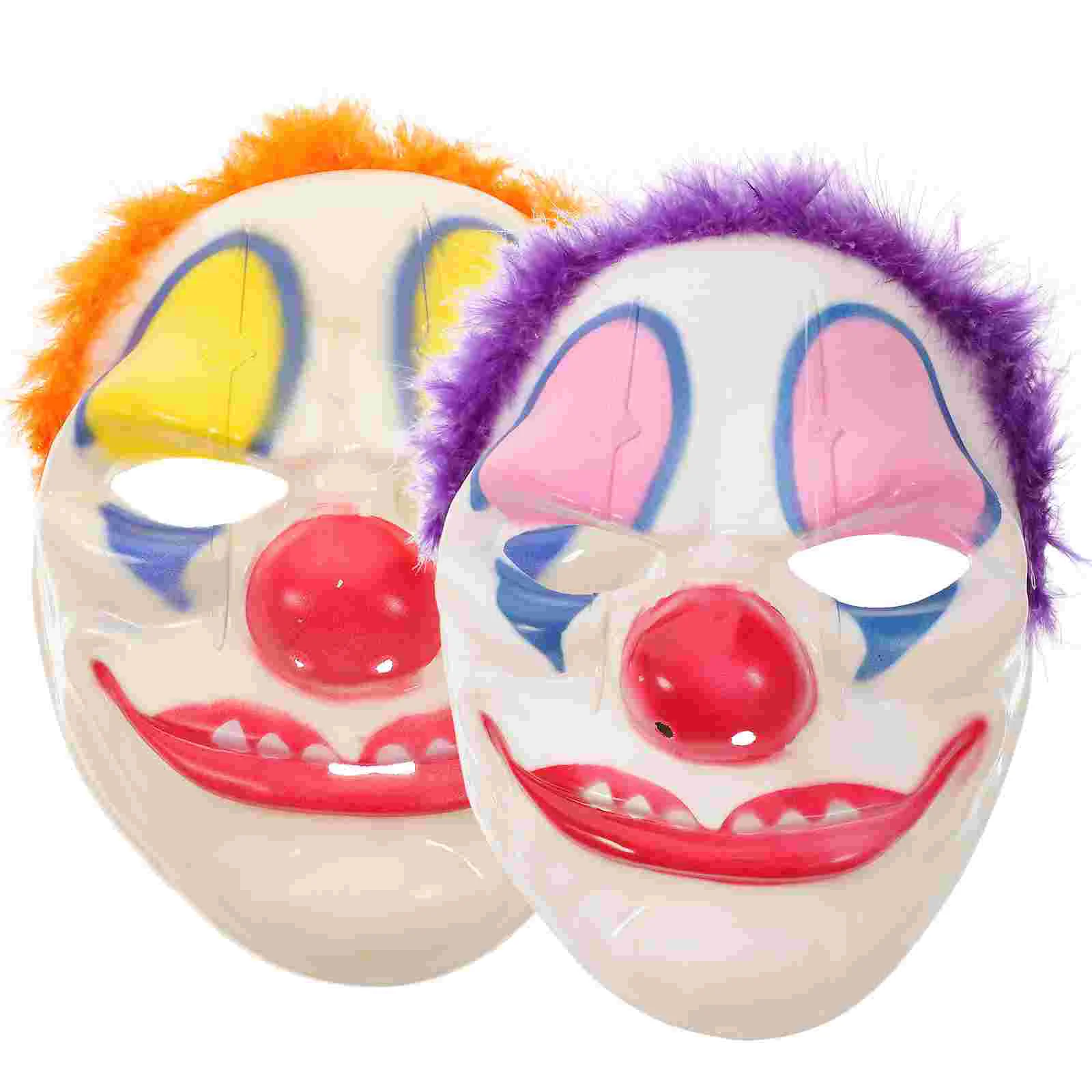 

Clown Mask Cosplay Costume Prop Scary Cosplay Mask Carnival Latex Red Nose