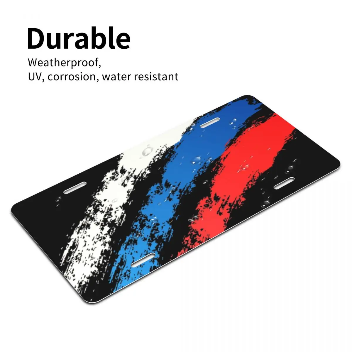 Российский флаг российский гордовый номерной знак новинка декоративный