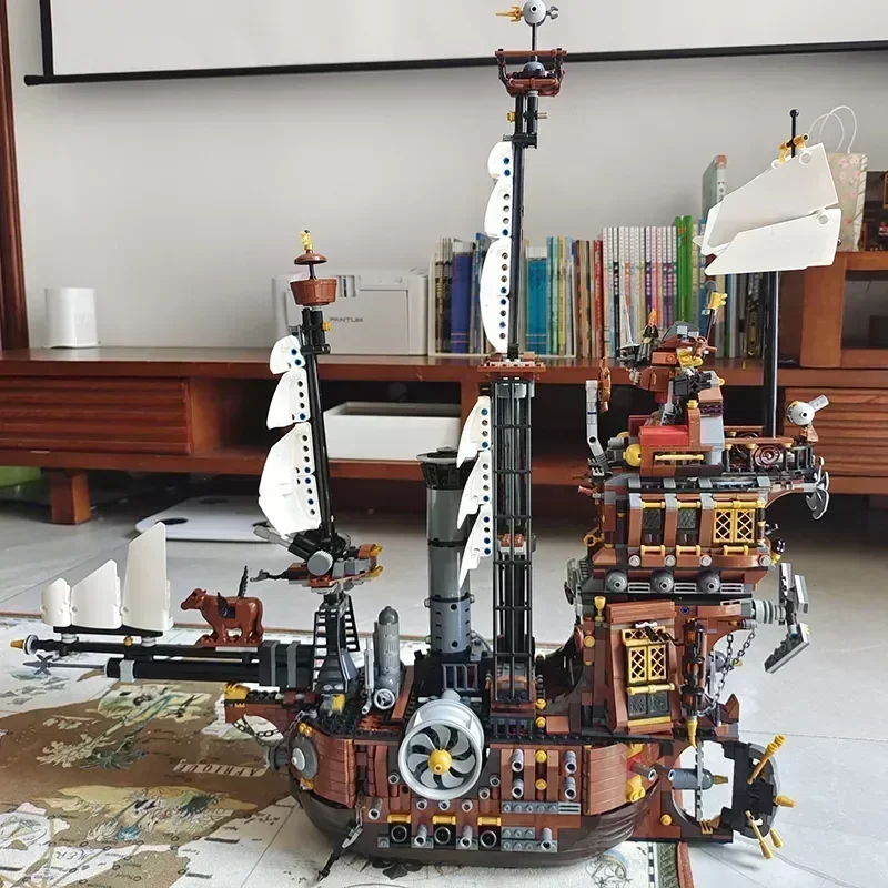 Новый корабль пирата Императорский Карибского моря флагманский черный жемчуг