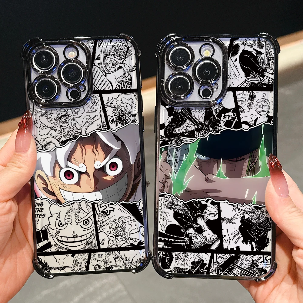 Фото Чехол для телефона One P-Pieces L-Luffies для Google Pixel 10 9 9A 8 8A 7 7A Pro XL 5G, прозрачный, мягкий, с защитой от падений №1