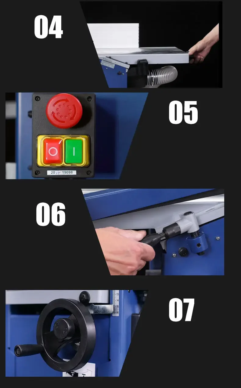 10-дюймовый электрический инструмент промышленный деревообрабатывающий