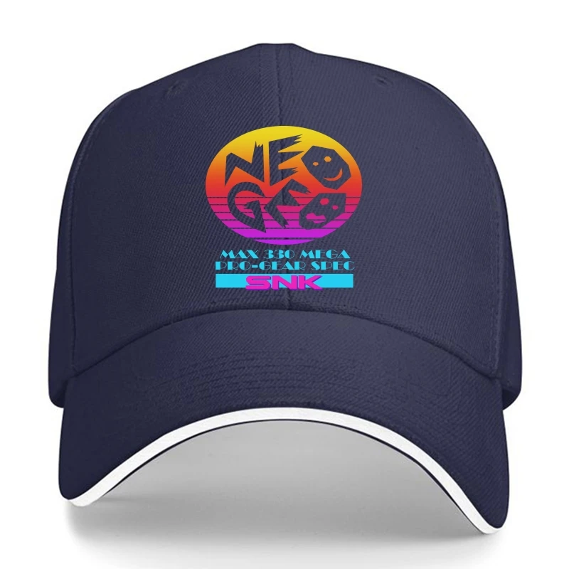 Neo Geo SNK Мужская бейсболка Потрясающая футболка Классическая с коротким рукавом и