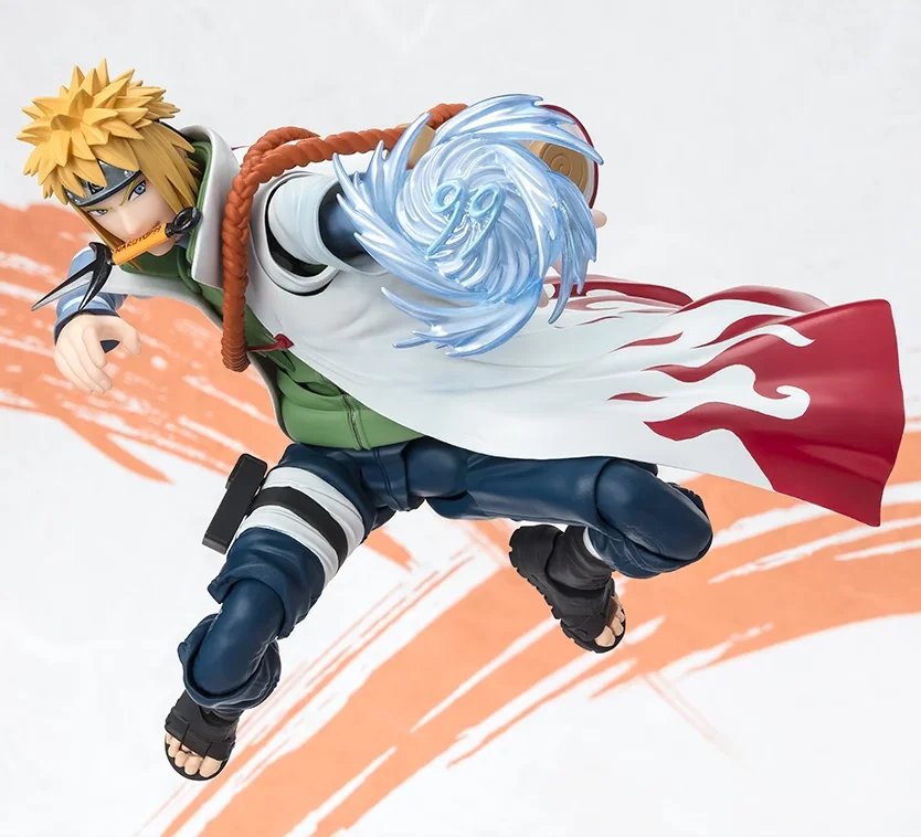 Оригинальный Bandai S.H.Figuarts Naruto Shippuden Namikaze Minato NARUTOP99 аниме фигурку игрушки модель из