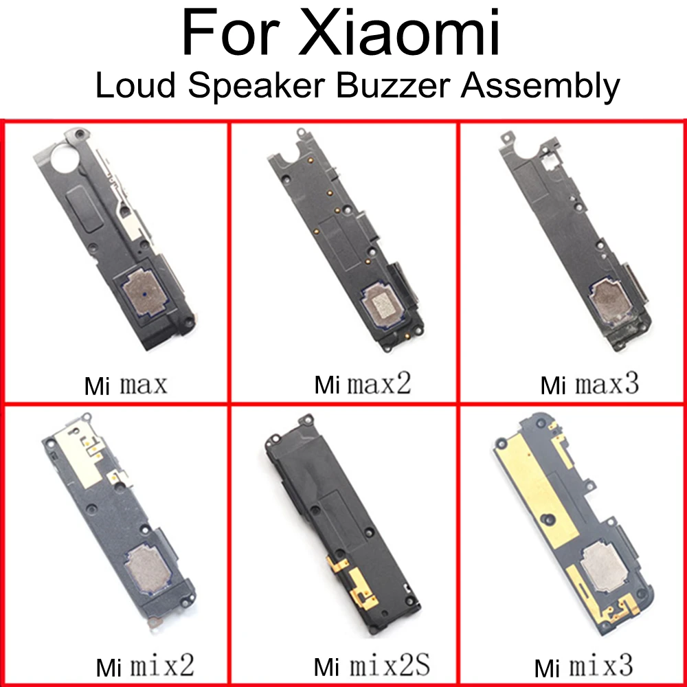 

New Loud Speaker Buzzer Ringer Flex Replacement Parts For Xiaomi Mi Mix MAX 2 3 Mix2 Mix2S Mix3 Max Max2 Max3