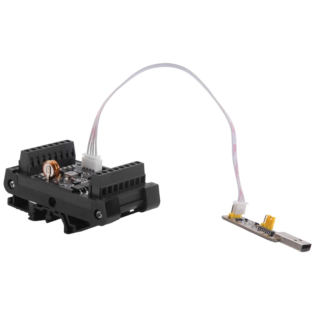 FX1N-14MT Плата промышленного управления ПЛК + корпус кабель USB-TTL Модуль Аналоговый