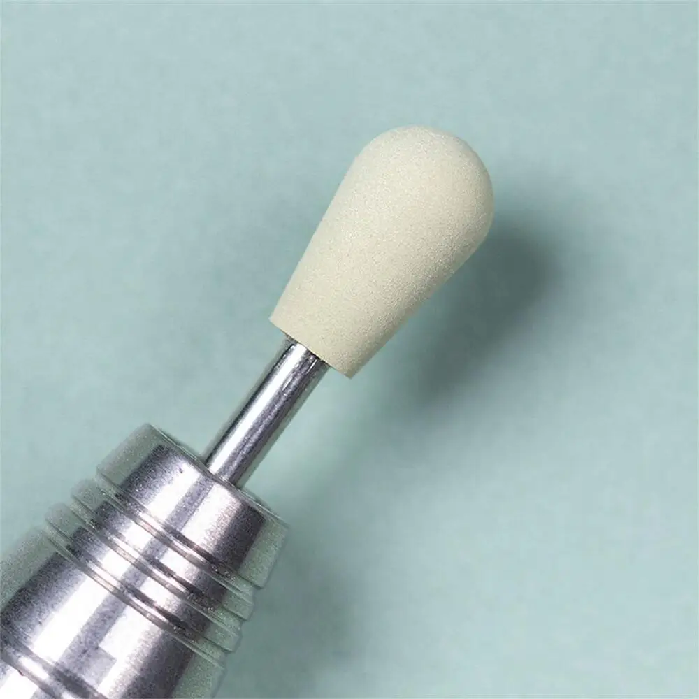 

Nail Mat Silicone Polisher Nail Drill Bits Professional Pedicure Clean Nail Art Manicure Practice Tools For Polishing Skin50pcs