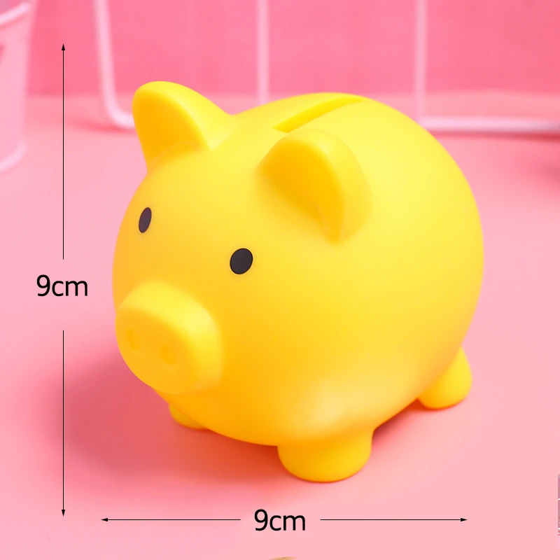 2022 Cartoon Pig Shaped Money Boxes Children Toys Birthday Gift Home Decor Money Saving Piggy Bank Coins Storage Box images - 6