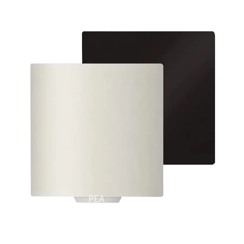 Энергетическая Магнитная пластина 400x400 мм, двухсторонний текстурированный полиэтиленовый и гладкий стальной лист с порошковым покрытием для тронкси