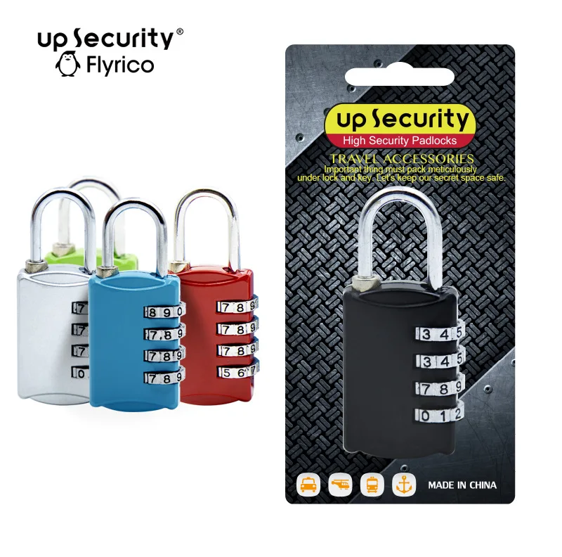 

1PC Dial Digits Code Number Password Combination Padlock Safety Travel Security Lock Travel Luggage Lock Padlock Cabinet Locker