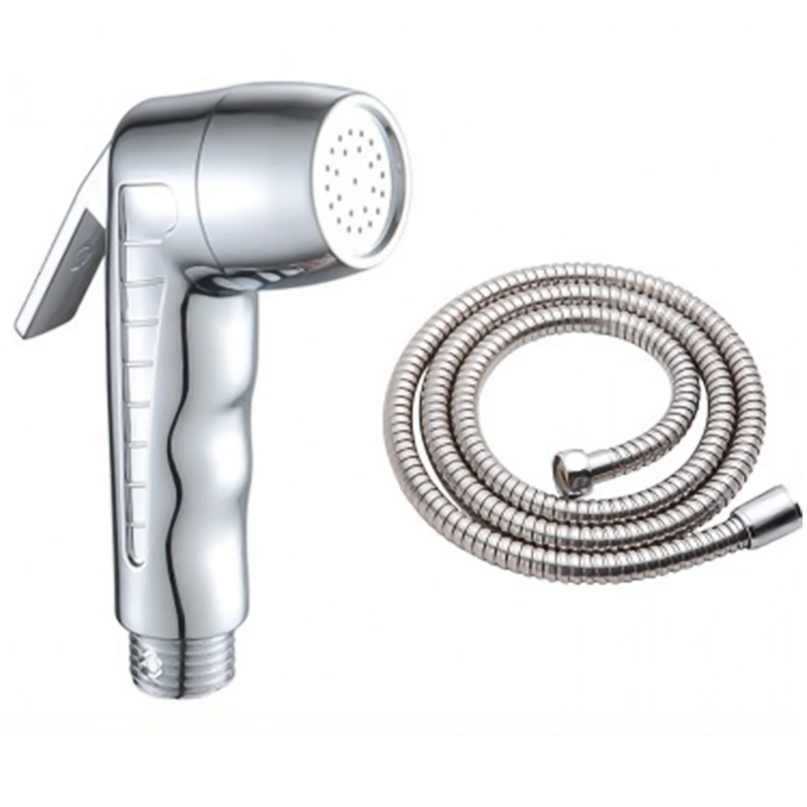 

Hand Protable Toilet Bidet Sprayer Gun Holder Stainless Steel Handheld Bidet Faucet Home Bathroom Shower Head Hose Self Cleaning