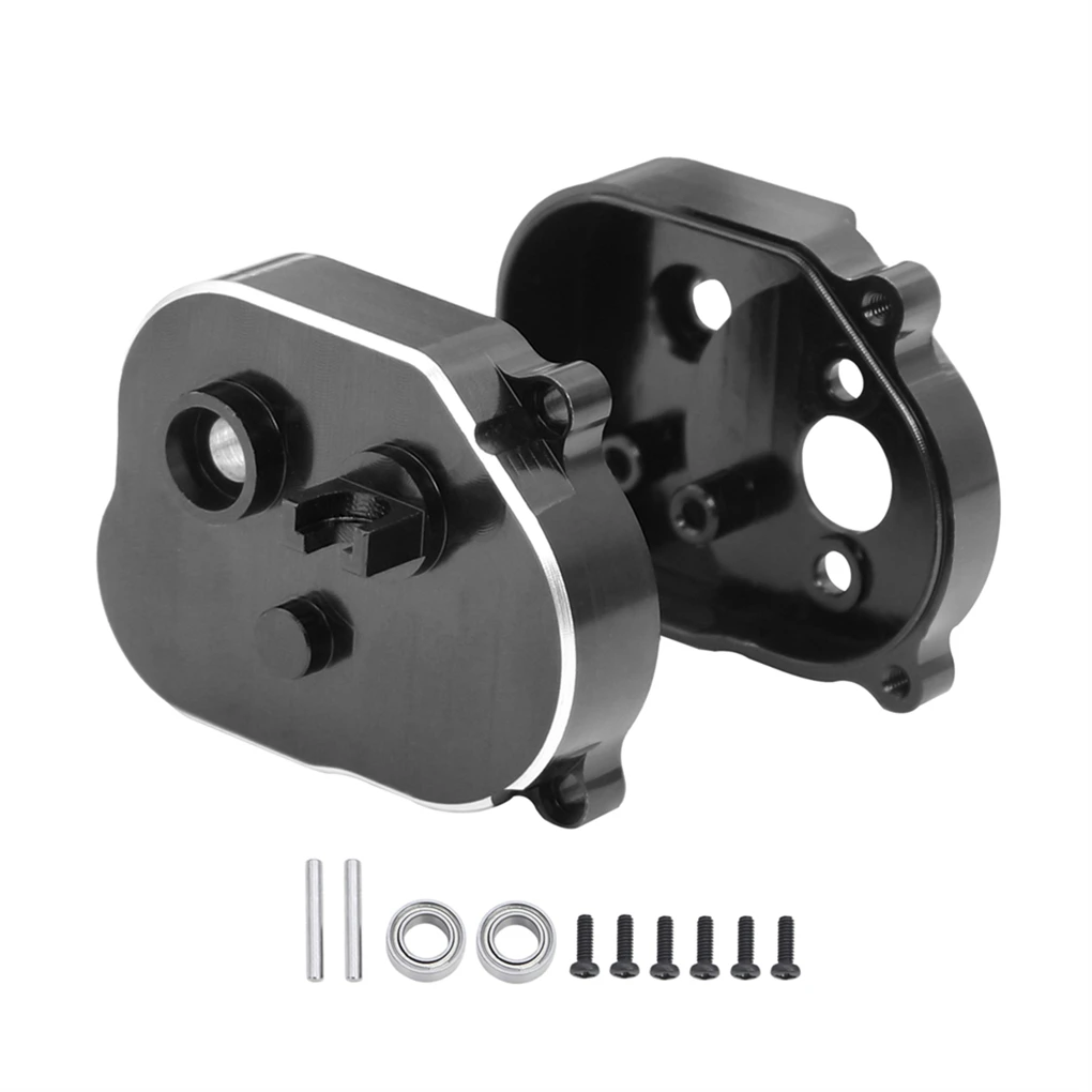 Корпус коробки передач с двигателем 370 металлическая коробка ЧПУ для 1/12 MN78 MN82 LC79