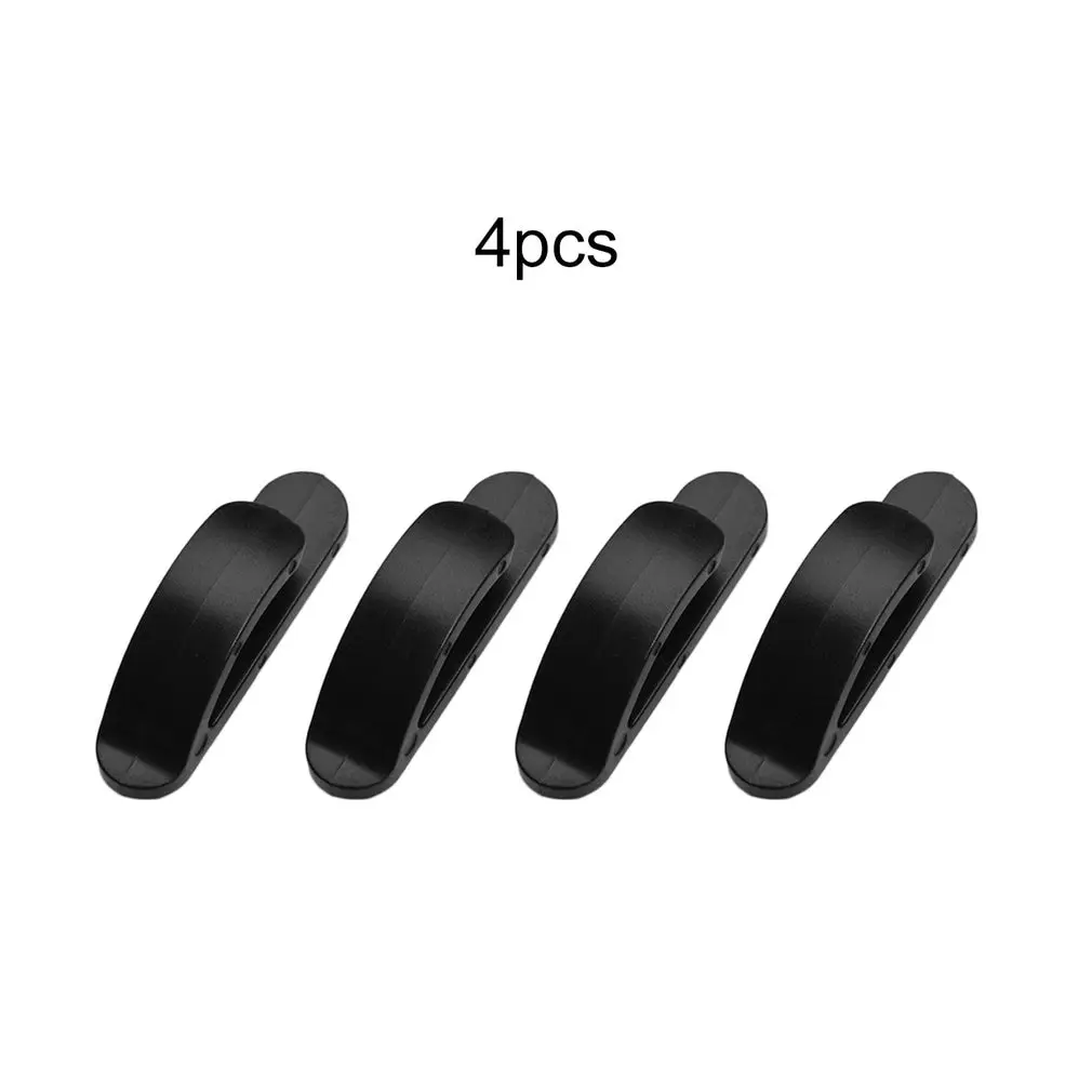 

4PCS/SET Universal Car Truck Plastic Hook Bag Key Purse Holder Hanger Organizer Large Bearing Adhesive Interior Clip Hook